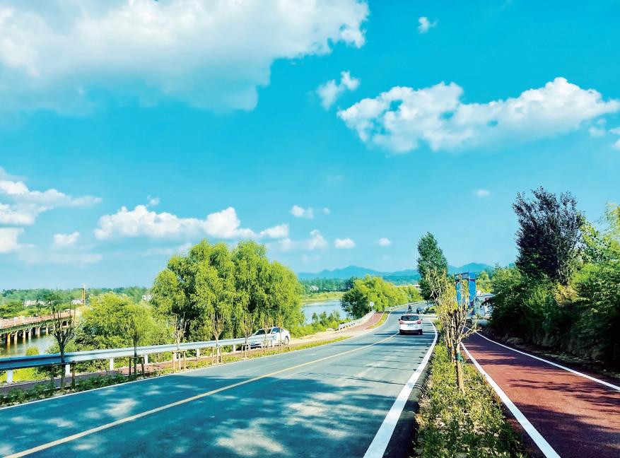 环湖路焕然一新