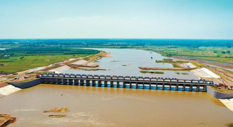 大别山革命老区引淮供水灌溉工程顺利推进