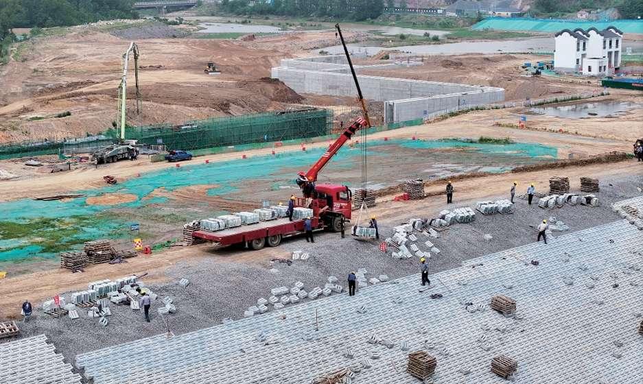 袁湾水库：汛前蓄水 保障淮河安澜