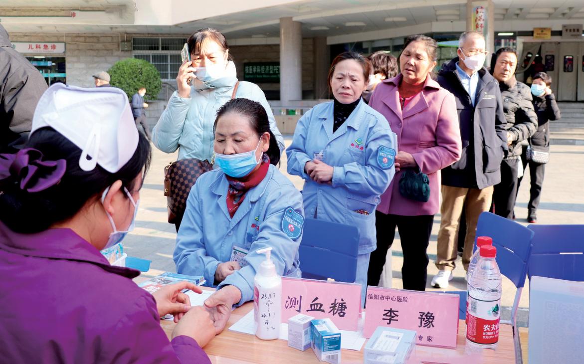 控糖指导送到家门口！市中心医院科普义诊服务重点人群