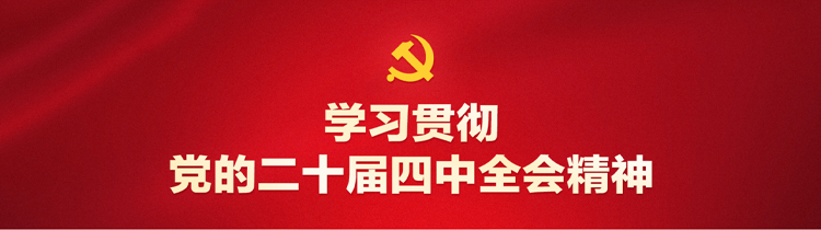 学习贯彻党的二十届四中全会精神