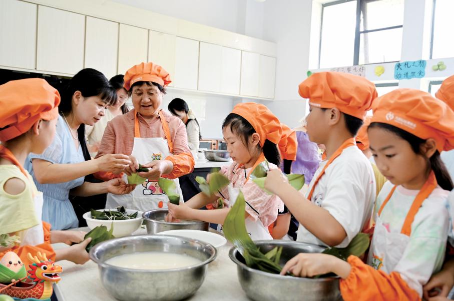 粽香传非遗 食育伴成长